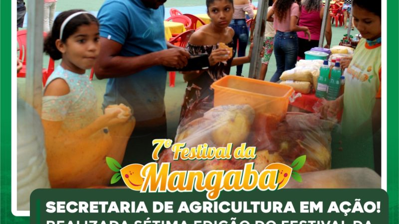 Secretaria de agricultura em ação! Realizada sétima  edição do festival da mangaba no Município de Morros-Ma.
